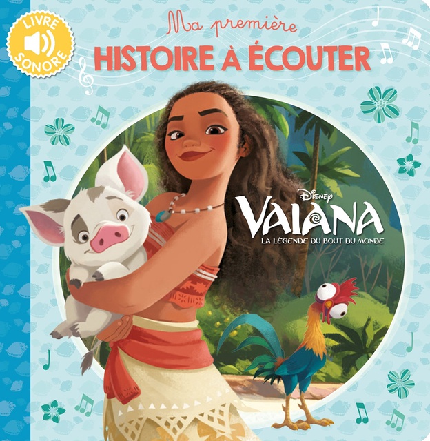 VAIANA - MA PREMIERE HISTOIRE A ECOUTER - DISNEY PRINCESSES - AUDIO